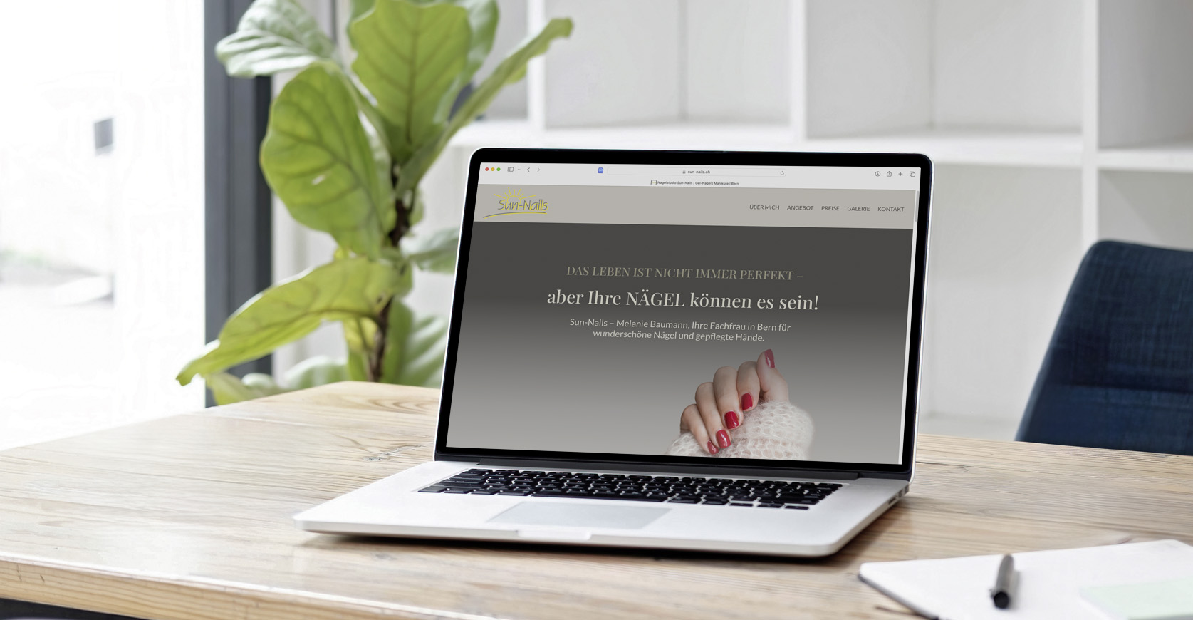 Workplace Mockup Concept. Mock Up Modern Home Decor Desktop Comp