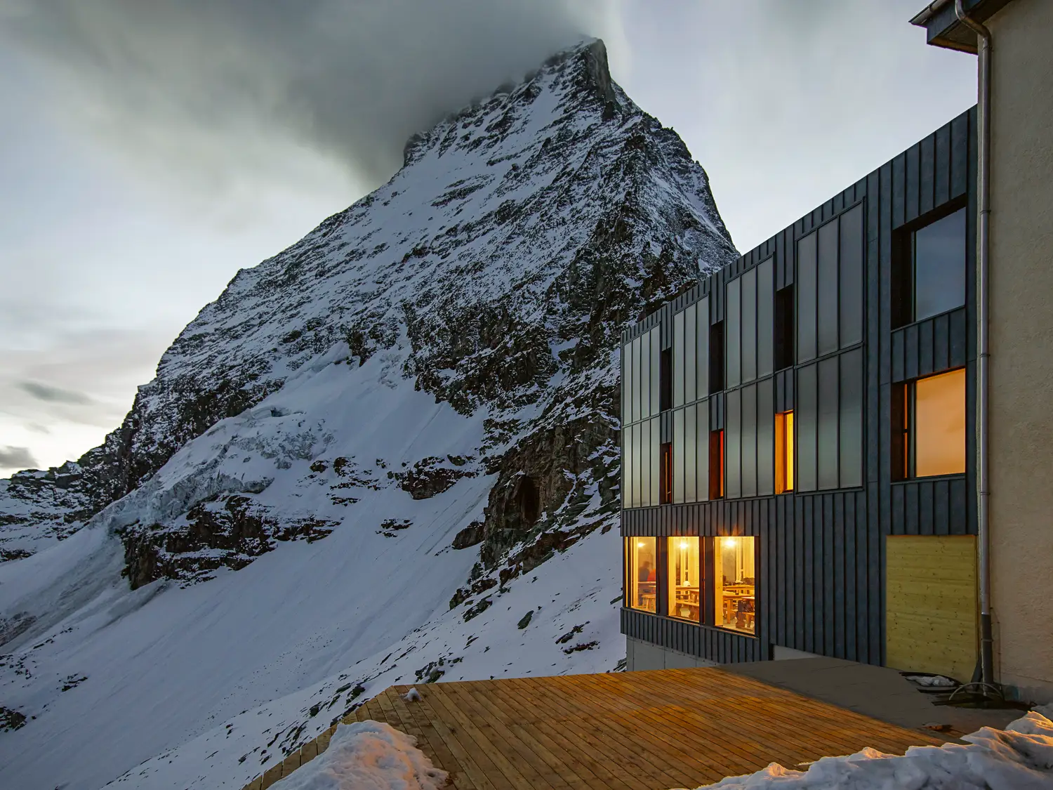 Architekturfotografie für die Firma Nussbaum in Olten, in Zermatt.