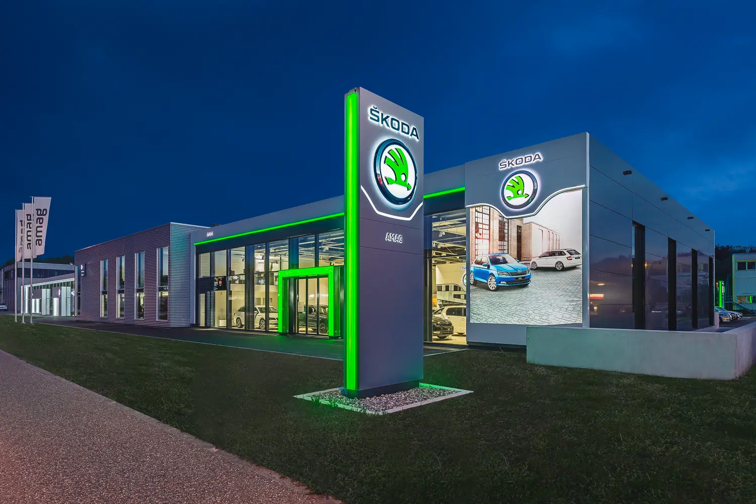 Architekturfotografie für die AMAG in Zuchwil, Solothurn.