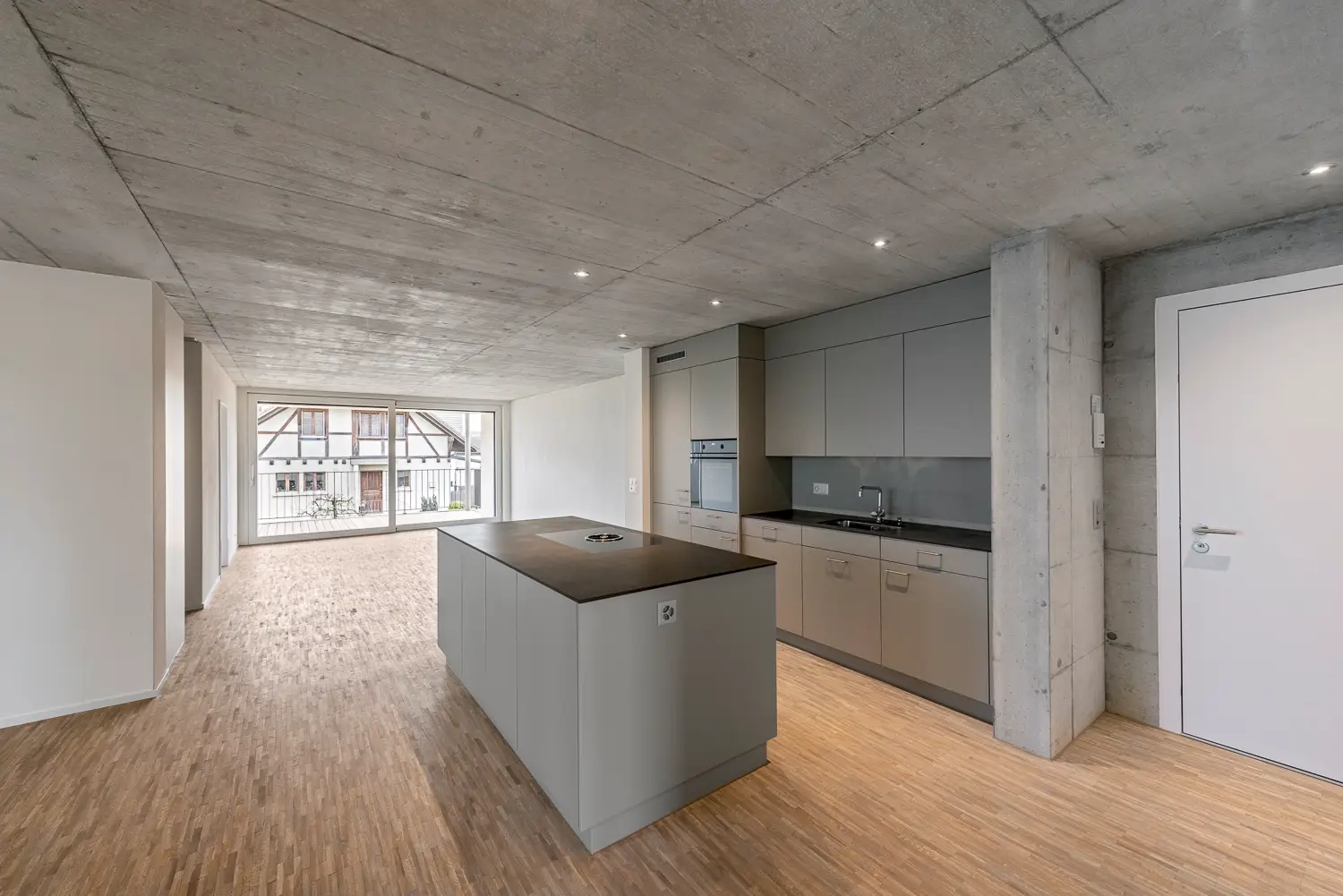 Architekturfotografie für die A+W Architekten in Kirchberg.