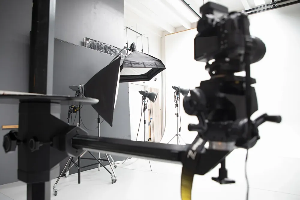 Unser Fotostudio in Burgdorf ist professionell und modern eingerichtet.